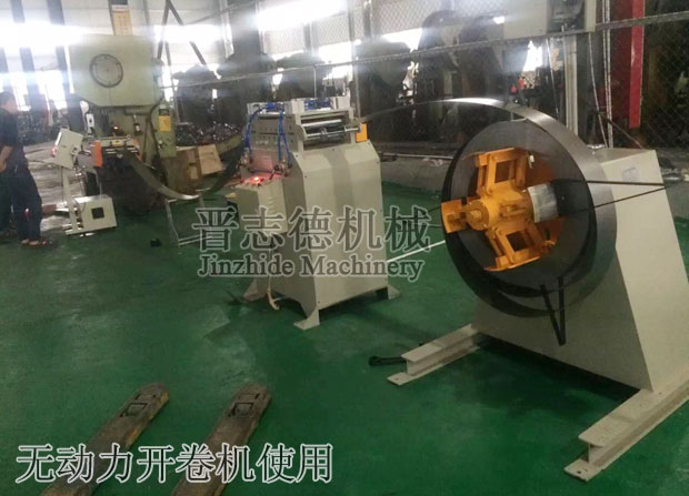 无动力重型开卷机使用